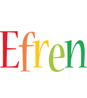 Efren birthday logo