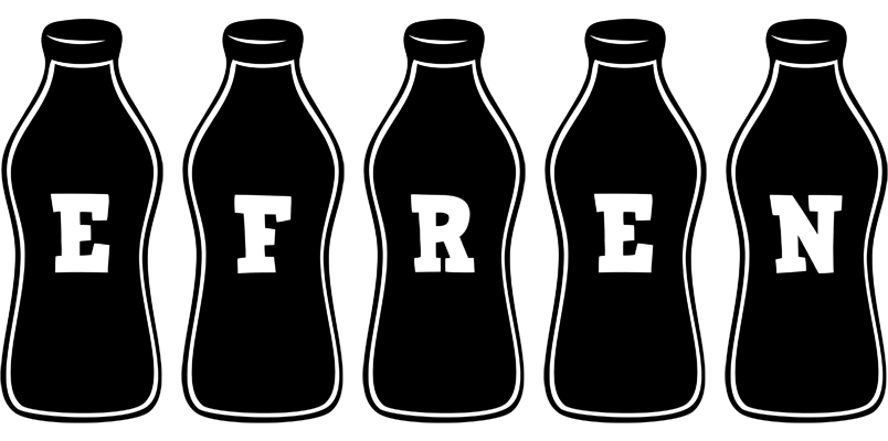 Efren bottle logo