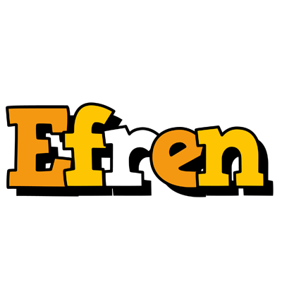 Efren cartoon logo