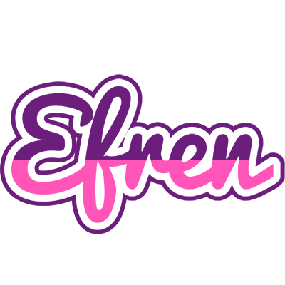 Efren cheerful logo