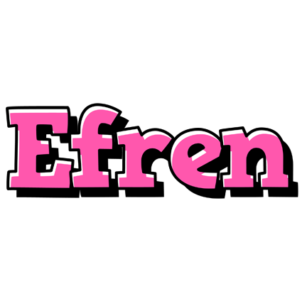 Efren girlish logo