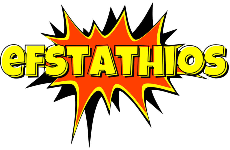 Efstathios bazinga logo