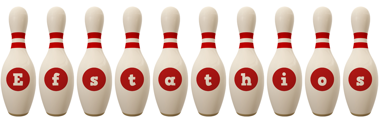 Efstathios bowling-pin logo