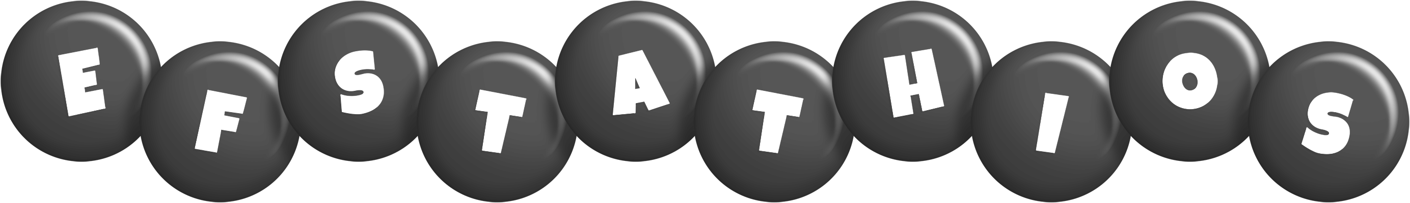 Efstathios candy-black logo