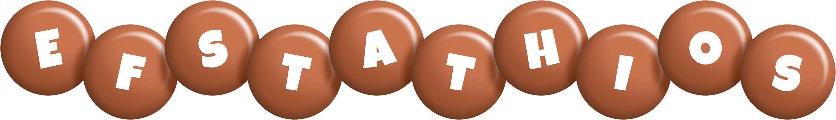 Efstathios candy-brown logo