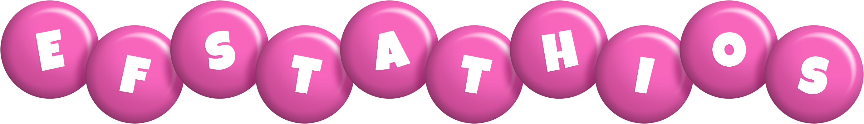 Efstathios candy-pink logo