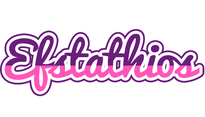 Efstathios cheerful logo