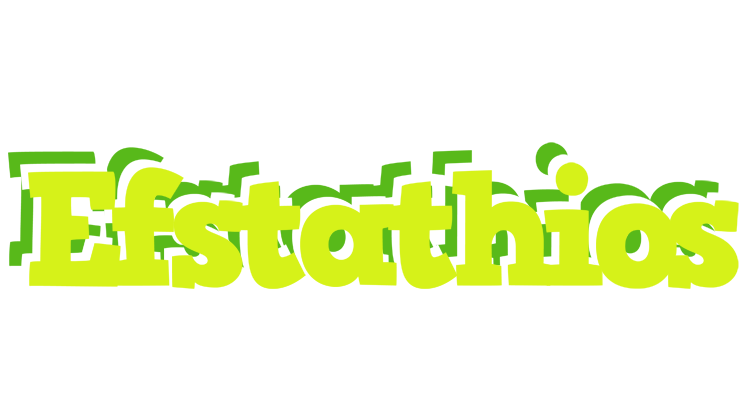 Efstathios citrus logo