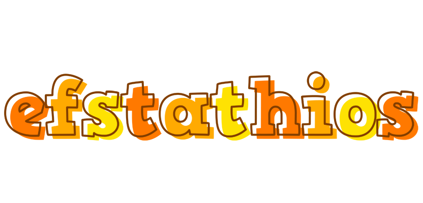 Efstathios desert logo