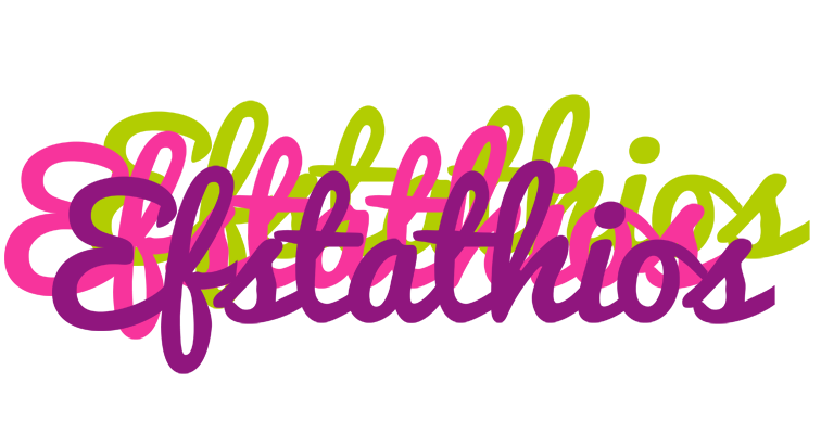 Efstathios flowers logo