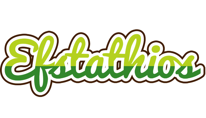Efstathios golfing logo