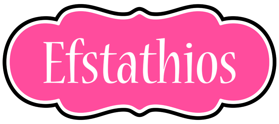 Efstathios invitation logo