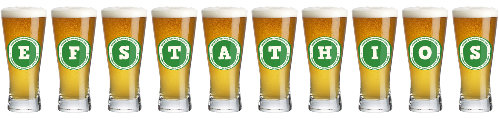 Efstathios lager logo