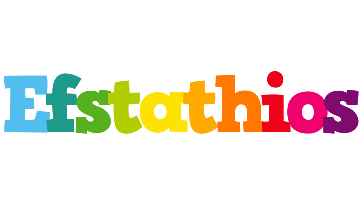 Efstathios rainbows logo