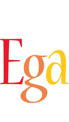 Ega birthday logo