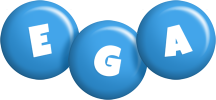 Ega candy-blue logo