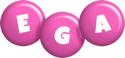 Ega candy-pink logo