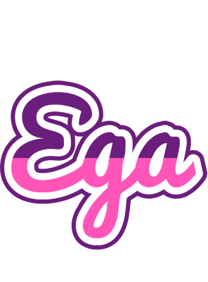 Ega cheerful logo
