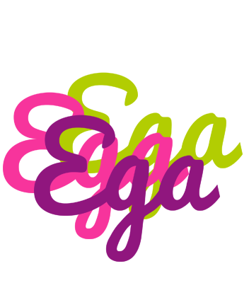 Ega flowers logo