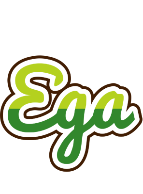 Ega golfing logo