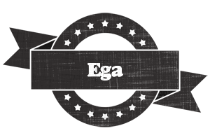 Ega grunge logo