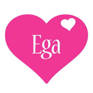 Ega love-heart logo
