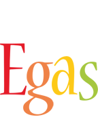 Egas birthday logo