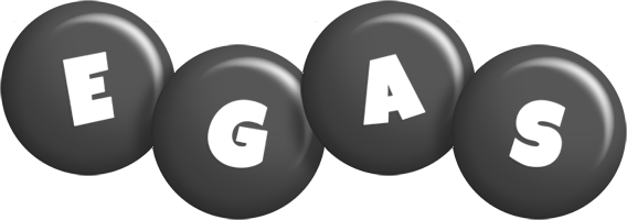 Egas candy-black logo