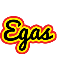 Egas flaming logo