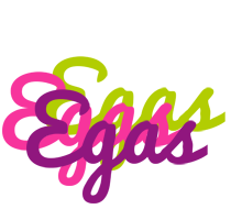 Egas flowers logo