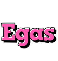 Egas girlish logo