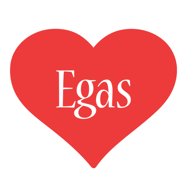 Egas love logo