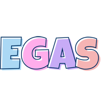 Egas pastel logo