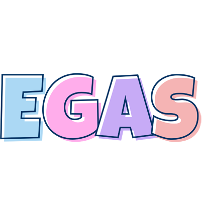Egas pastel logo