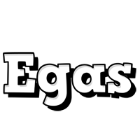 Egas snowing logo