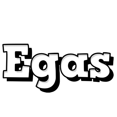 Egas snowing logo