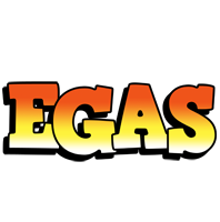 Egas sunset logo