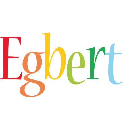 Egbert birthday logo