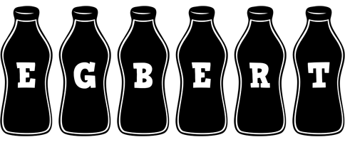 Egbert bottle logo