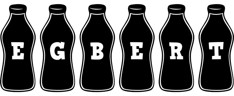 Egbert bottle logo