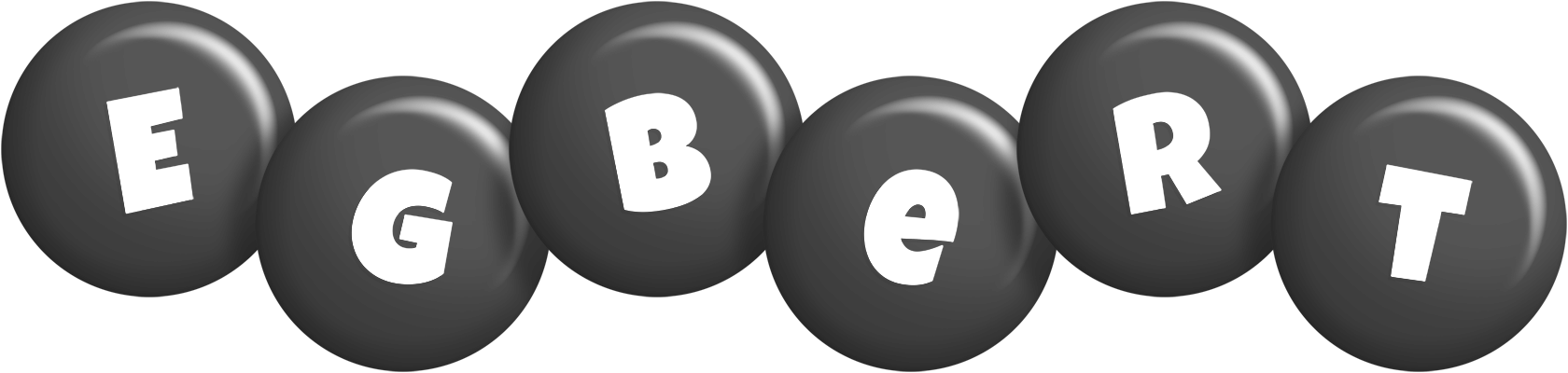 Egbert candy-black logo