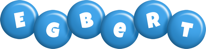 Egbert candy-blue logo