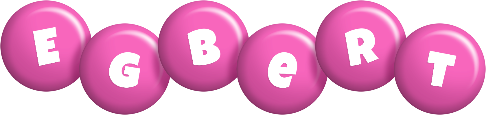Egbert candy-pink logo