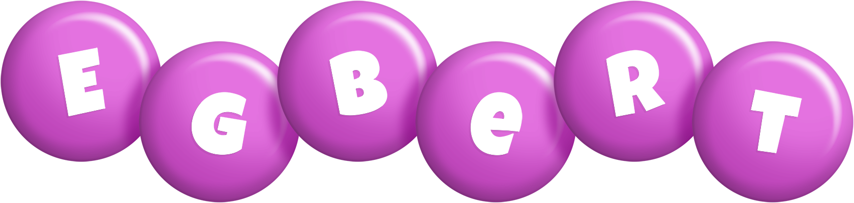 Egbert candy-purple logo