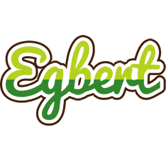 Egbert golfing logo