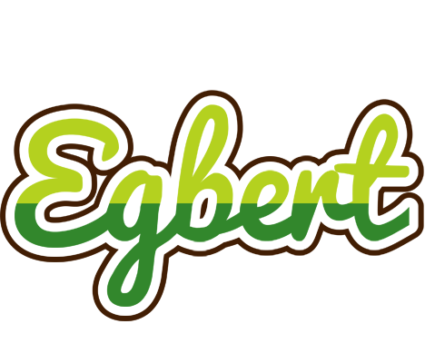 Egbert golfing logo
