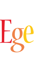 Ege birthday logo