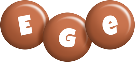 Ege candy-brown logo