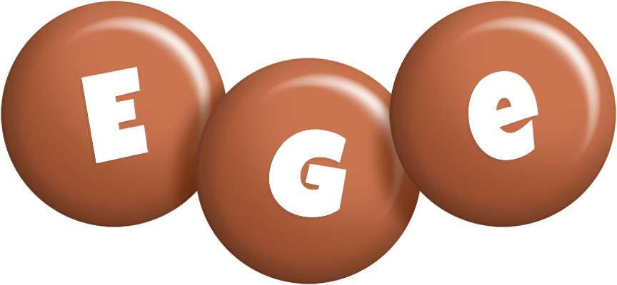 Ege candy-brown logo