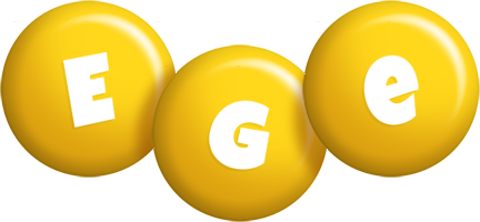 Ege candy-yellow logo